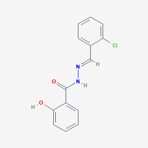 N'-(2-chlorobenzylidene)-2-hydroxybenzohydrazide