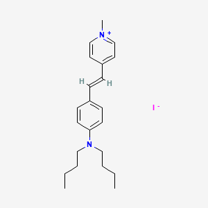 4-(4-(Dibutylamino)styryl)-1-methylpyridin-1-ium iodide