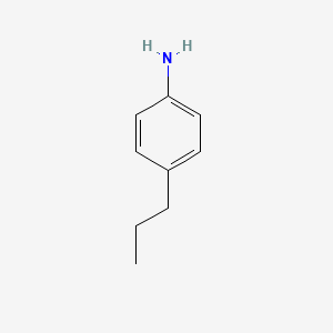 molecular formula C9H13N B1194406 4-Propylaniline CAS No. 2696-84-6