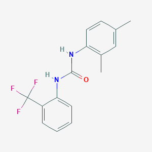 1-(2,4-Dimethylphenyl)-3-[2-(trifluoromethyl)phenyl]urea