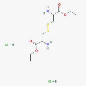 molecular formula C10H22Cl2N2O4S2 B11944263 (H-Cys-OEt) 2 HCl 