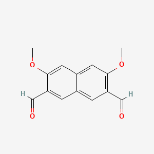 3,6-Dimethoxy-2,7-naphthalenedicarbaldehyde