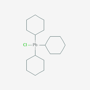 Chlorotricyclohexyllead