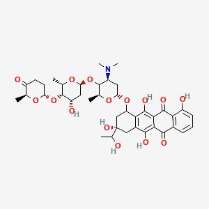 molecular formula C40H51NO15 B1194435 三沙鲁比醇 CAS No. 80470-08-2