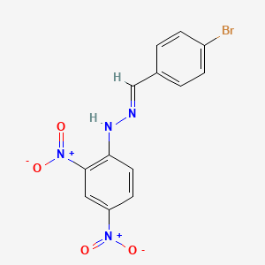 4-Bromobenzaldehyde, 2,4-dinitrophenylhydrazone