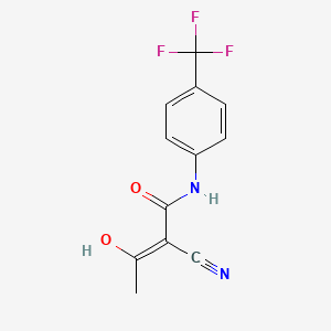 molecular formula C12H9F3N2O2 B1194450 特立氟胺 CAS No. 108605-62-5