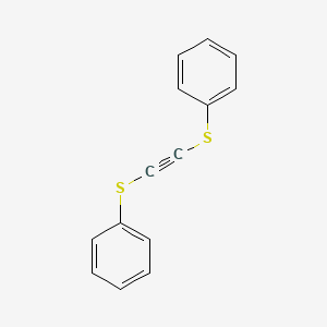 Benzene, 1,1'-[1,2-ethynediylbis(thio)]bis-