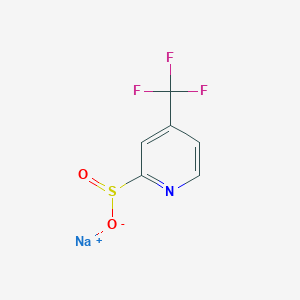 molecular formula C6H3F3NNaO2S B11944558 Sodium4-(trifluoromethyl)pyridine-2-sulfinate 