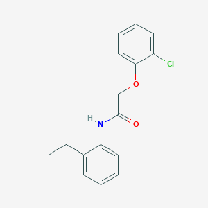 2-(2-chlorophenoxy)-N-(2-ethylphenyl)acetamide