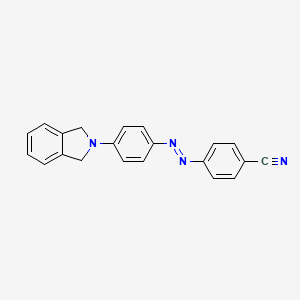 4-(4-(2-Isoindolinyl)phenylazo)benzonitrile