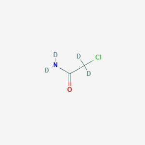 B119449 2-chloro-N,N,2,2-tetradeuterioacetamide CAS No. 122775-20-6