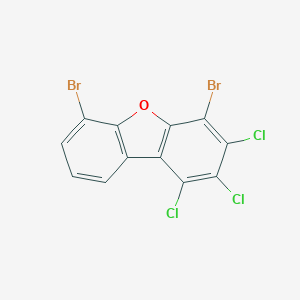 B011945 4,6-Dibromo-1,2,3-trichlorodibenzofuran CAS No. 107227-53-2