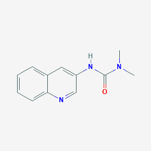 1,1-Dimethyl-3-quinolin-3-ylurea