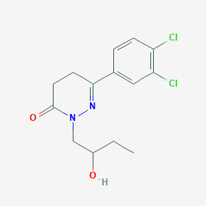 6-(3,4-Dichlorophenyl)-2-(2-hydroxybutyl)-4,5-dihydropyridazin-3(2H)-one