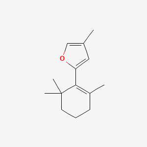 1-(4-Methyl-2-furyl)-2,6,6-trimethylcyclohexene