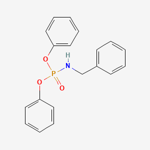 Benzyl-phosphoramidic acid diphenyl ester