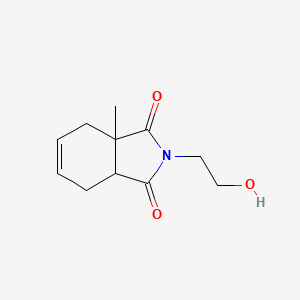 2-(2-hydroxyethyl)-3a-methyl-3a,4,7,7a-tetrahydro-1H-isoindole-1,3(2H)-dione