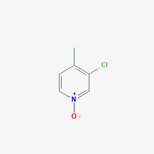 Pyridine, 3-chloro-4-methyl-, 1-oxide