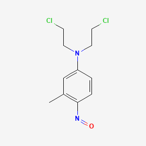 N,N-Bis(2-chloroethyl)-3-methyl-4-nitrosoaniline