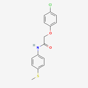 2-(4-Chlorophenoxy)-4'-(methylthio)acetanilide