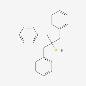 molecular formula C22H22S B11945532 Tribenzylmethanethiol CAS No. 95136-01-9