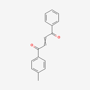 molecular formula C17H14O2 B11945542 1-Phenyl-4-P-tolyl-but-2-ene-1,4-dione CAS No. 25233-80-1