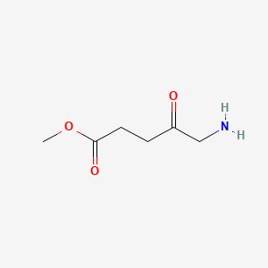 molecular formula C6H11NO3 B1194557 甲基氨基乙酰丙酸酯 CAS No. 33320-16-0
