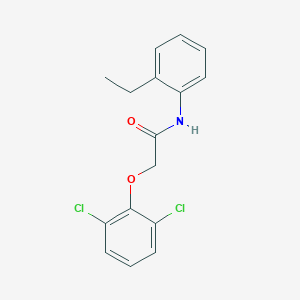 2-(2,6-dichlorophenoxy)-N-(2-ethylphenyl)acetamide