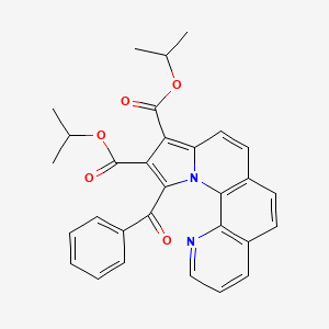 Diisopropyl 11-benzoylpyrrolo(1,2-A)(1,10)phenanthroline-9,10-dicarboxylate