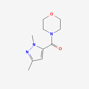 (1,3-Dimethyl-1H-pyrazol-5-yl)(morpholin-4-yl)methanone