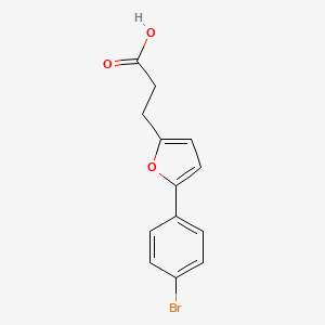 3-[5-(4-Bromophenyl)-2-furyl]propanoic acid