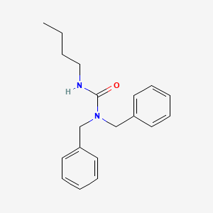 molecular formula C19H24N2O B11945719 3-Butyl-1,1-dibenzylurea CAS No. 118389-05-2