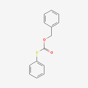 molecular formula C14H12O2S B11945722 Benzyl S-phenyl thiocarbonate CAS No. 3786-20-7