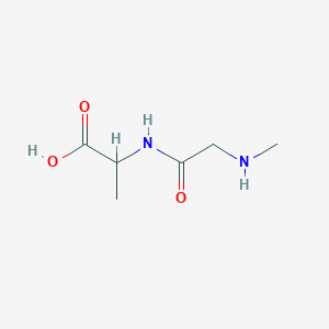 N-[(methylamino)acetyl]alanine