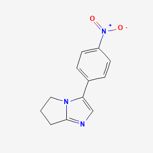 3-(4-nitrophenyl)-6,7-dihydro-5H-pyrrolo[1,2-a]imidazole