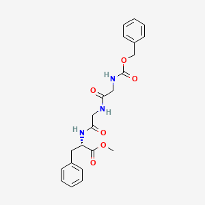 L-Phenylalanine, N-[(phenylmethoxy)carbonyl]glycylglycyl-, methyl ester