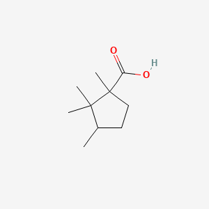 molecular formula C10H18O2 B11945872 D-Campholic acid CAS No. 464-88-0