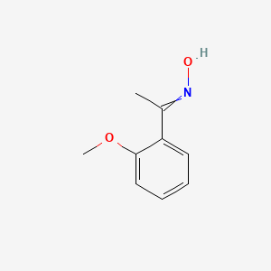 molecular formula C9H11NO2 B11945884 N-[1-(2-methoxyphenyl)ethylidene]hydroxylamine CAS No. 22233-79-0