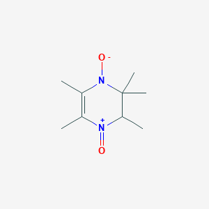 2,3,3,5,6-pentamethyl-4-oxido-2H-pyrazin-1-ium 1-oxide