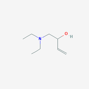 molecular formula C8H17NO B11946035 1-(Diethylamino)but-3-en-2-ol CAS No. 3141-84-2