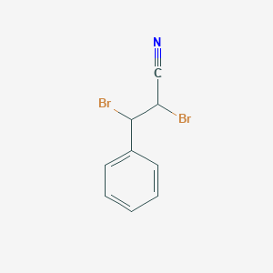 2,3-Dibromo-3-phenylpropanenitrile