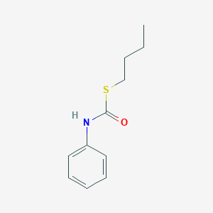 molecular formula C11H15NOS B11946086 S-butyl phenylthiocarbamate CAS No. 17425-13-7