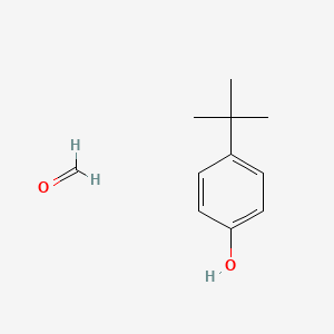 molecular formula C11H16O2 B1194625 甲醛与4-(1,1-二甲基乙基)苯酚的聚合物 CAS No. 25085-50-1