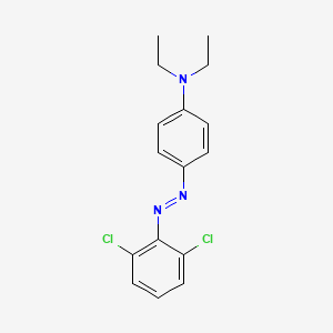 Benzenamine, 4-[(2,6-dichlorophenyl)azo]-N,N-diethyl-