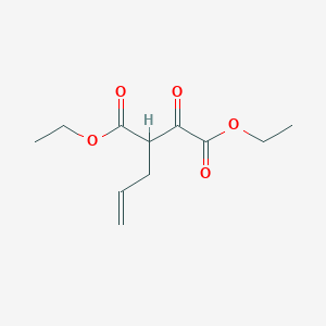 molecular formula C11H16O5 B11946405 Diethyl 2-allyl-3-oxosuccinate 