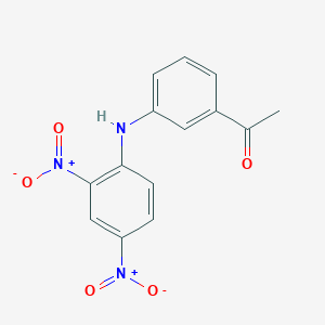 1-{3-[(2,4-Dinitrophenyl)amino]phenyl}ethanone