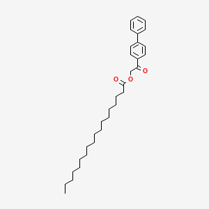 2-(Biphenyl-4-yl)-2-oxoethyl octadecanoate