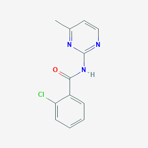 2-Chloro-N-(4-methyl-2-pyrimidinyl)benzamide