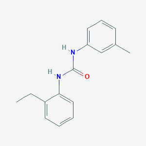 molecular formula C16H18N2O B11946735 1-(2-Ethylphenyl)-3-(3-methylphenyl)urea 