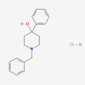 1-Benzyl-4-phenyl-4-piperidinol hydrochloride